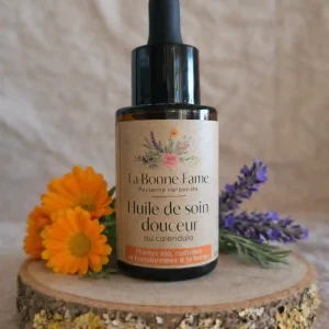 Huile de soin douceur au calendula