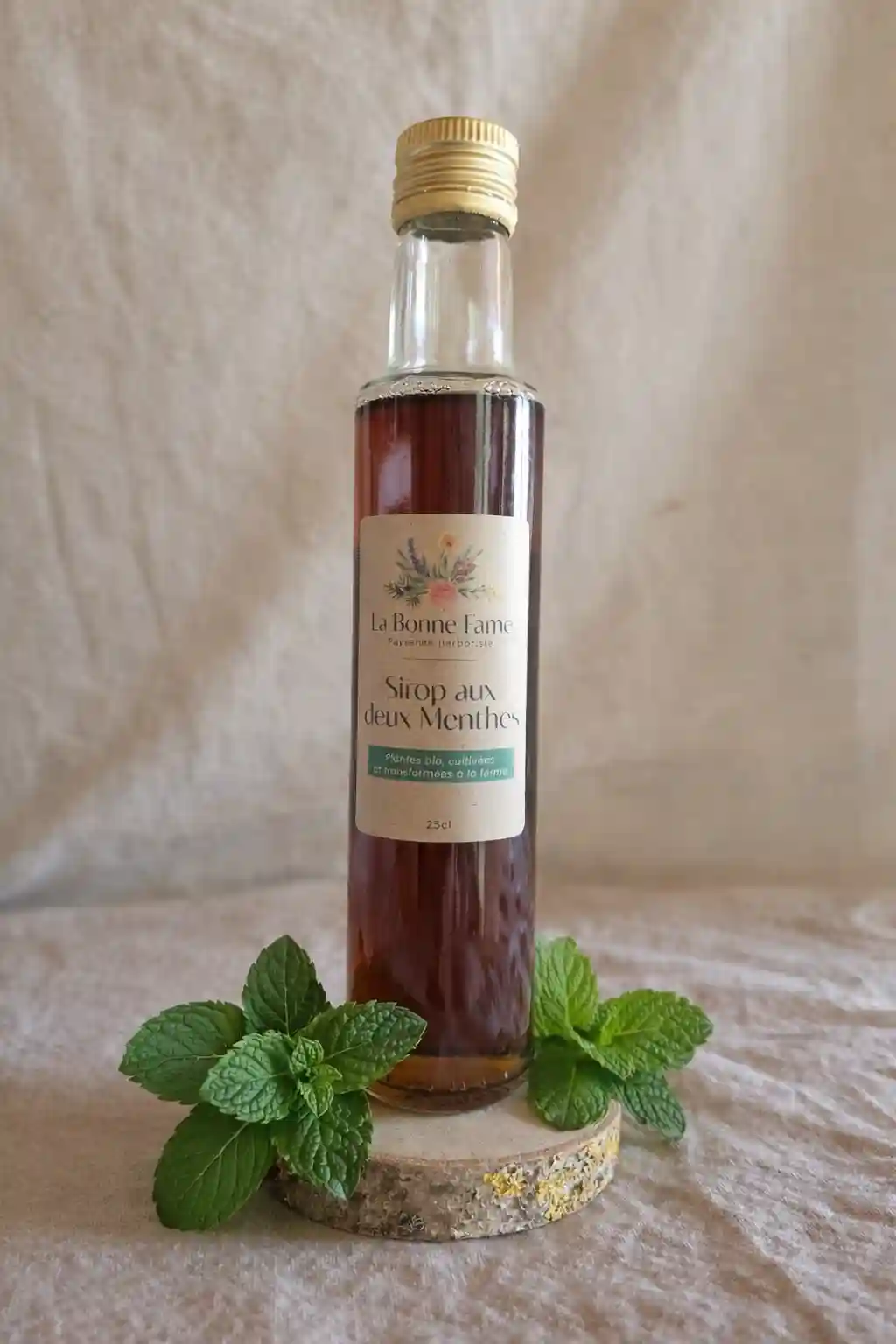 Sirop aux Deux Menthes