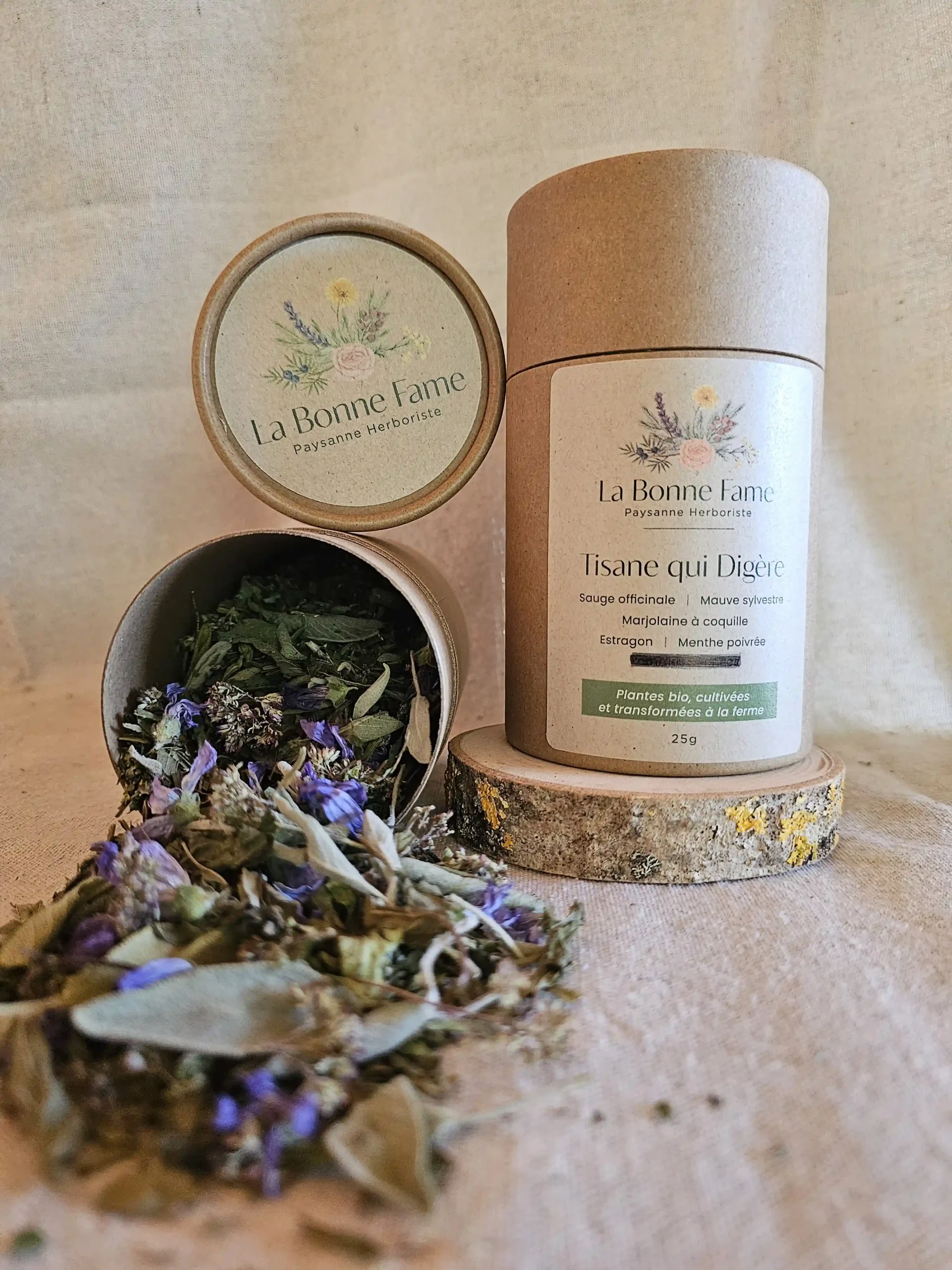 Tisane qui digère