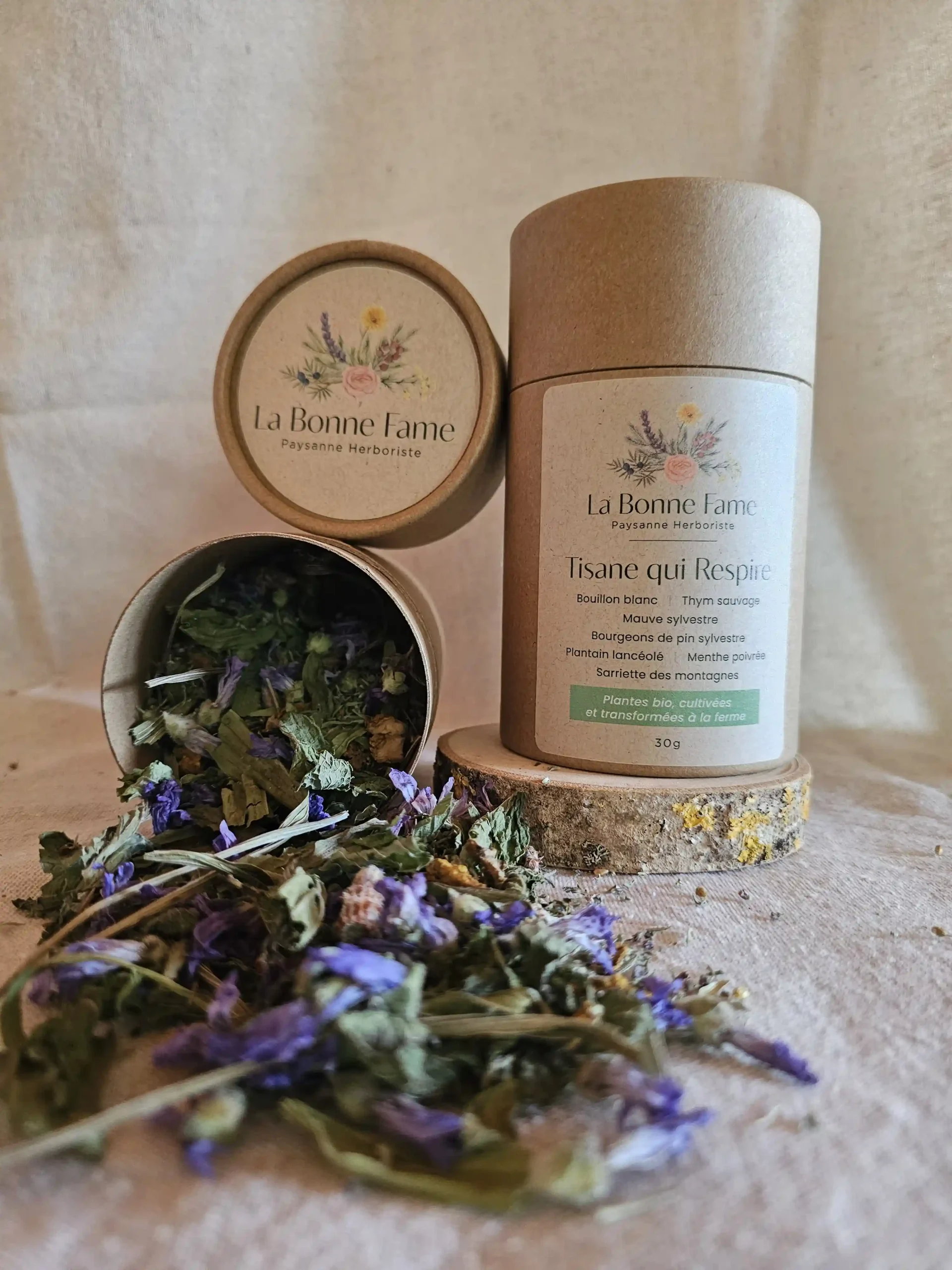 Tisane qui respire
